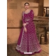 Rani Pink Designer Georgette Heavy Embroidered Party Wear Suit