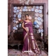 Purple Banarasi Silk Designer Party Wear Saree