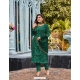 Dark Green Heavy Fox Georgette Party Wear Suit