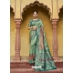 Green Designer Party Wear Silk Saree