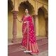 Amazing Rani Designer Pure Dola Viscos Wedding Saree