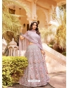 Pink Designer Net Party Wear Lehenga Choli