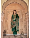 Dark Green Party Wear Pure Viscose Velvet Designer Suit