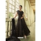 Black Designer Heavy Butterfly Net Anarkali Suit