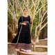 Black Designer Party Wear Georgette Anarkali Suit