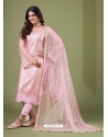 Pink Butterfly Net Designer Straight Suit