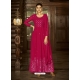 Pink Faux Georgette Designer Anarkali Suit YOS26213