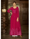 Pink Faux Georgette Designer Anarkali Suit YOS26213
