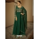 Green Faux Georgette Designer Anarkali Suit YOS26215