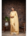 Beige Raw Silk Woven Kanjivaram Saree YOSAR34330