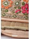 Peach Net Embroidered Bridal Lehenga Choli YOLEN10364