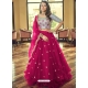 Rani Heavy Naylon Net Embroidered Wedding Lehenga Choli YOLEN10403