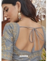 Grey Art Silk Lehenga Choli For Wedding YOLEN10426