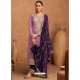 Lavender Premium Silk Party Wear Designer Suit