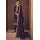 Deep Wine Premium Silk Designer Party Wear Suit