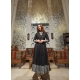 Black Party Wear Readymade Rayon Gown