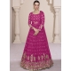 Rani Designer Party Wear Real Georgette Anarkali Suit