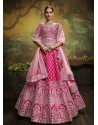 Rani Designer Heavy Embroidered Silk Bridal Wear Lehenga Choli