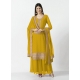 Corn Readymade Traditional Wear Georgette Salwar Suit