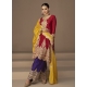 Crimson Readymade Traditional Wear Premium Chinon Silk Salwar Suit