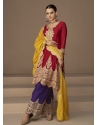 Crimson Readymade Traditional Wear Premium Chinon Silk Salwar Suit