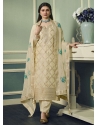 Gold Traditional Function Wear Viscose Jacquard Salwar Suit