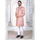Baby Pink Premium Readymade Designer Indo Western Sherwani