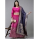 Rani Latest Designear Party Wear Banarasi Silk Jacquard Lehenga Choli