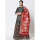 Dark Green Latest Designear Party Wear Banarasi Silk Jacquard Lehenga Choli