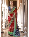 Red Ravishing Designer Wedding Wear Sari