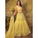 Light Yellow Ravishing Designer Wedding Wear Lehenga Choli