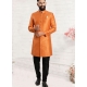 Orange Premium Readymade Designer Indo Western Sherwani