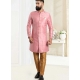 Pink Premium Readymade Designer Indo Western Sherwani