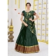 Dark Green Ravishing Designer Wedding Wear Lehenga Choli