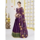 Violet Ravishing Designer Wedding Wear Lehenga Choli