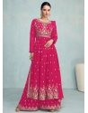 Rani Designer Wedding Wear Blooming Georgette Palazzo Suit