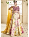 Multi Colour Ravishing Designer Wedding Wear Lehenga Choli