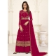 Rani Designer Wedding Wear Georgette Palazzo Suit