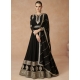 Black Designer Party Wear Real Georgette Anarkali Suit