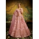 Beautiful Pink Heavy Designer Party Wear Lehenga Choli