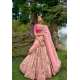 Pink Designer Bridal Silk Heavy Lehenga Choli