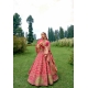 Rani Pink Designer Bridal Silk Heavy Lehenga Choli