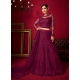 Purple Party Wear Net Designer Lehenga Choli