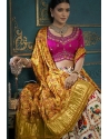 Fab Multi Colour Designer Party Wear Dola Silk Lehenga Choli