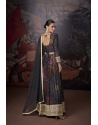 Black Party Wear Heavy Readymade Anarkali Suit