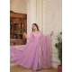 Eyeful Lavender Party Wear Heavy Readymade Gown With Dupatta