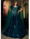 Rama Net Designer Gown With Hand, Sequins And Stone Work