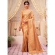 Gold Kanjivaram Silk Woven Work Contemporary Sari For Women
