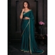 Rama Georgette Satin Trendy Saree