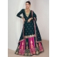 Chinon Readymade Lehenga Choli In Rama